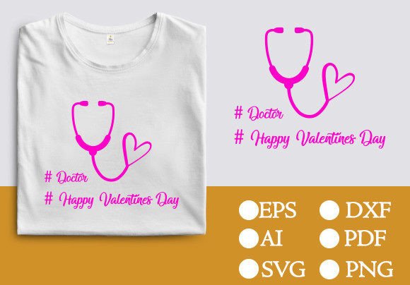 Doctor Valentine's Day T-Shirt Designs