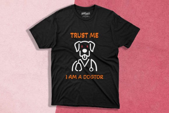Dogtor T-shirt Design: Graphics for Creative Projects