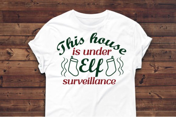 This House is Under Elf-SVG Design