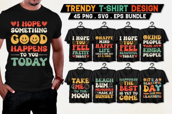 Trendy Pod T-Shirt Design Bundle