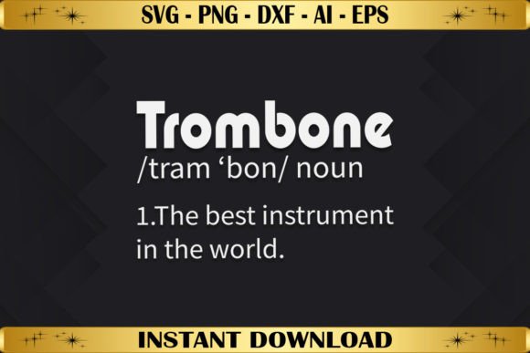 Trombone Funny Definition