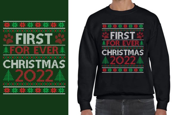 Ugly Christmas Sweater Design: Graphics & T-Shirt Designs
